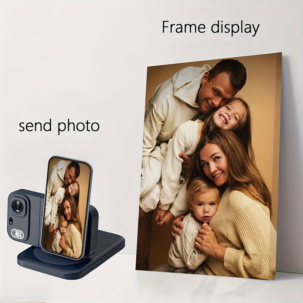 Персонализированный семейный и парный фотоальбом - УФ-печать коллекции сувениров на индивидуальном холсте размером 16x24 дюйма, персонализированная печать фотографий, размер: 40x60 см