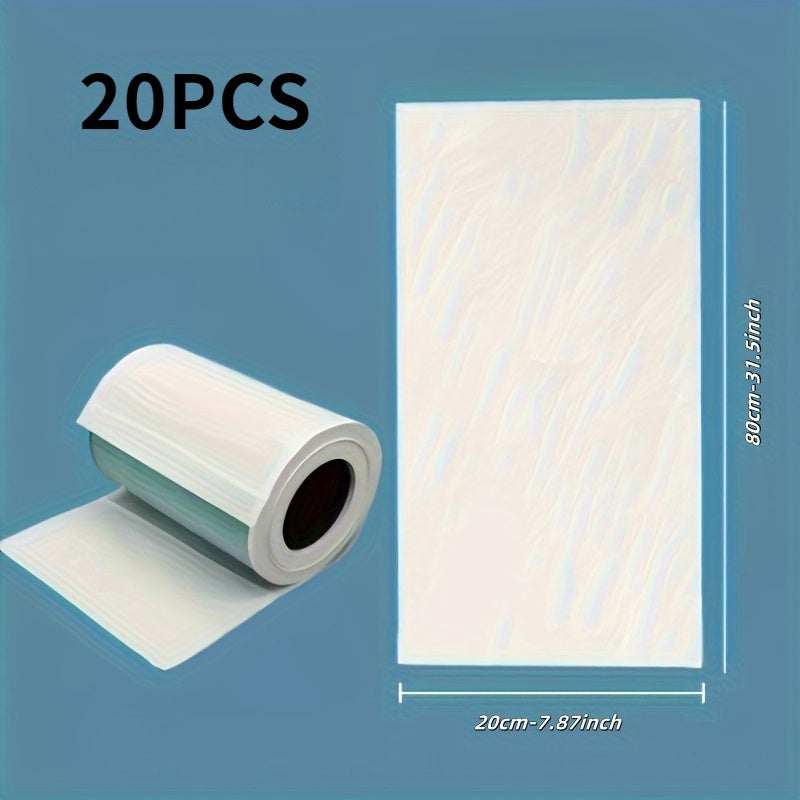 20 Disposable Electrostatic Air Conditioner Filters for Wall-Mounted Units
