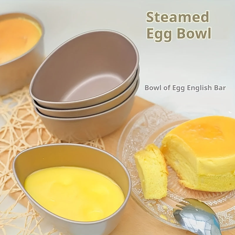 Cuenco de vaporera de huevos de aluminio, apto para microondas, acero inoxidable, sin carga, fácil de limpiar