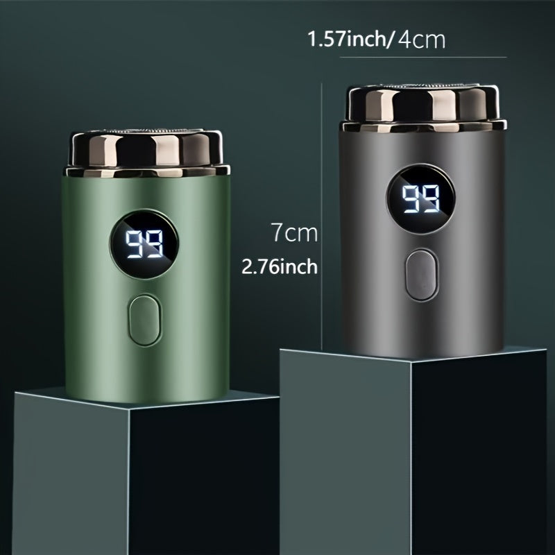 Mini Portable Electric Shaver Rechargeable Lithium Battery USB Charging Compact Grooming Tool