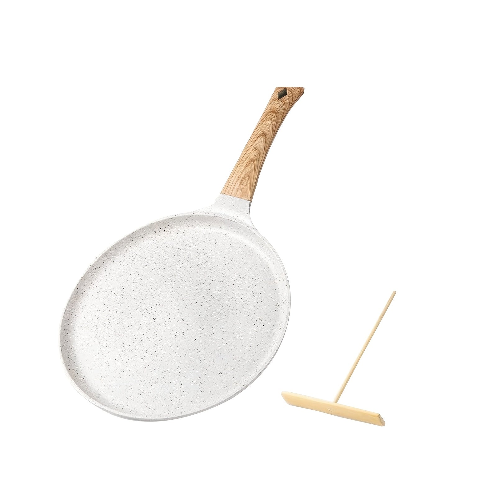 Sartén antiadherente de 28cm para cocina de gas e inducción, aluminio duradero, fácil de limpiar