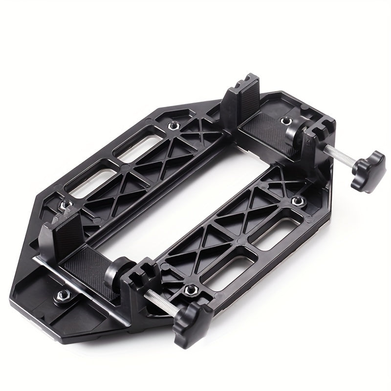 Aluminum Wooden Door Hinge Hole Opener for Lock and Furniture Installation Drilling Guide