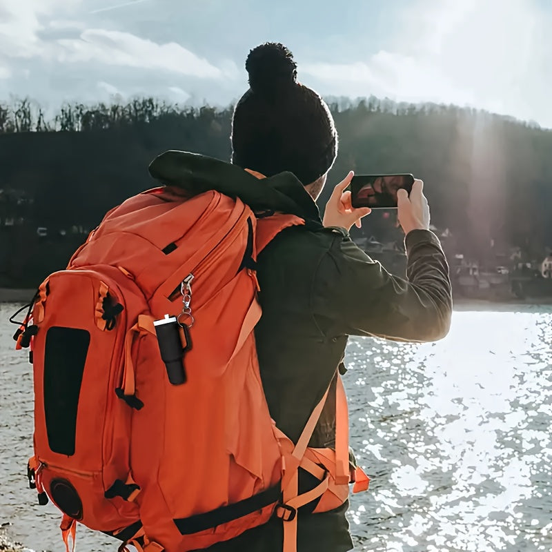 Set of 6 Mini Lipstick Keychain Sets with Trinket Storage PVC Valentine's Day Gift for Women