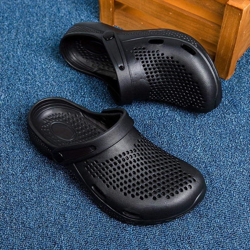 Unisex Breathable EVA Mules & Clogs Flat Heel All-Season Non-Slip