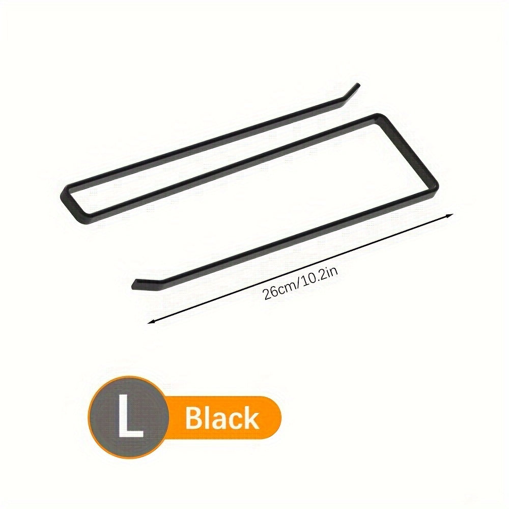 Elegant temir oshxona qog'oz tutgichi uchun ikkita o'lchov variantidan tanlang: S (21.7sm/8.54in) yoki L (26sm/10.2in).