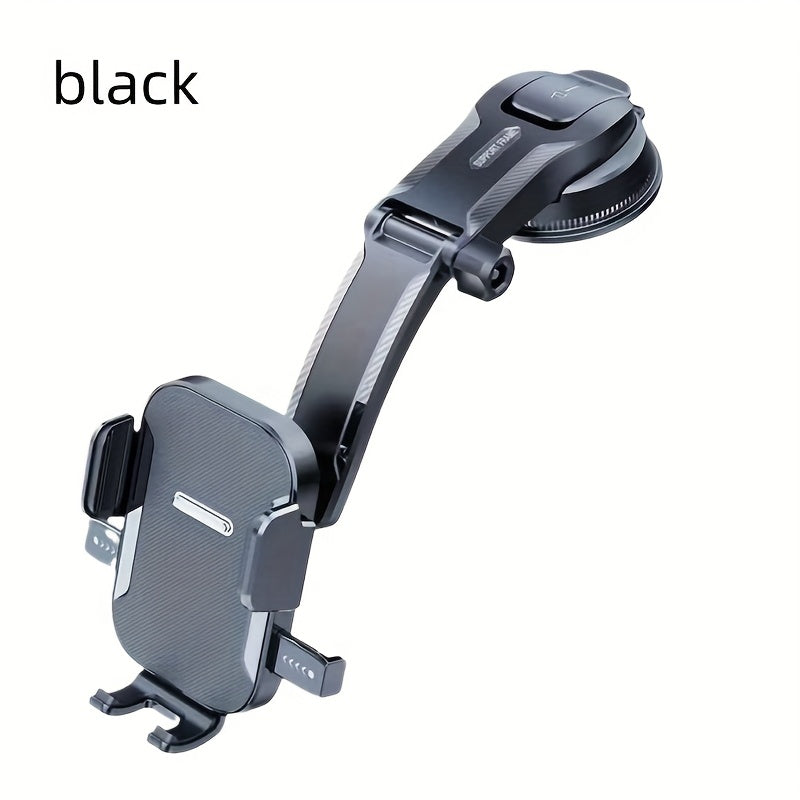Car Dashboard Phone Holder ABS Waterproof Adjustable Vertical Horizontal Strong Grip