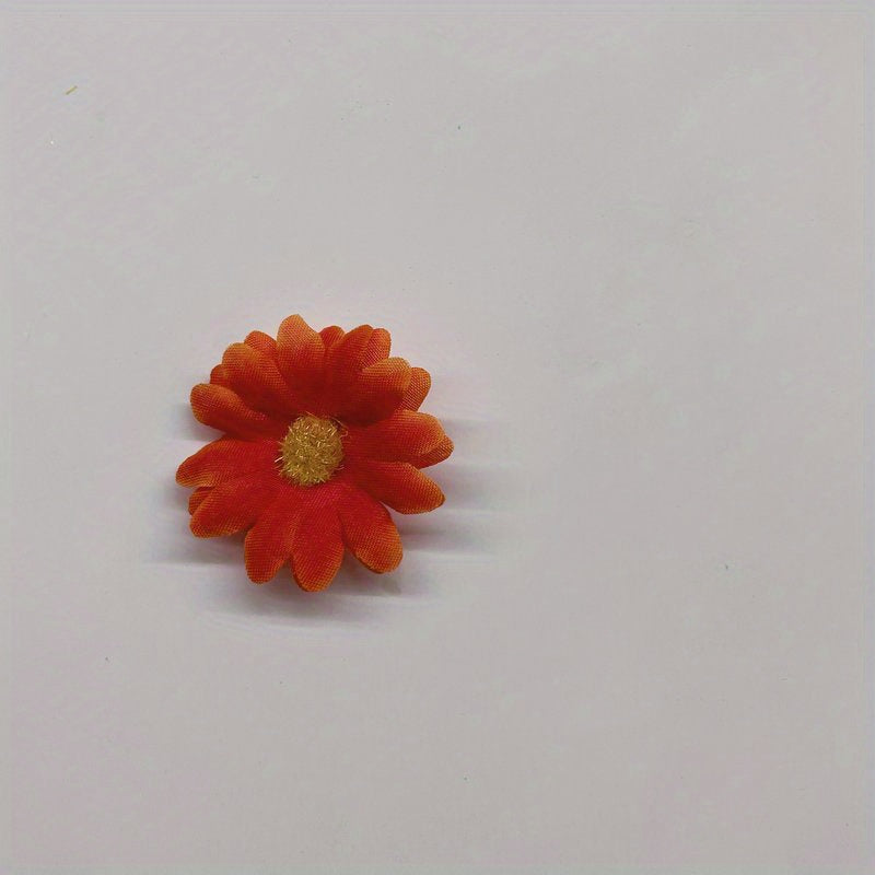 Artificial Daisy Flowers 100/200 Pieces 4cm Sunflower Heads for Decor