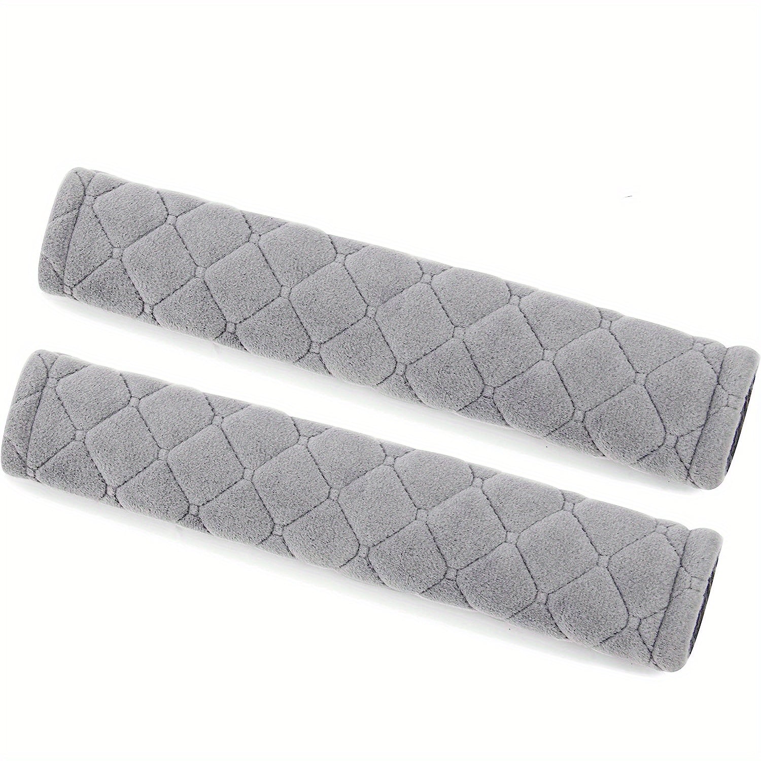 2/4pcs Plush Thickened Extended Shoulder Pads for Car Seat Comfort