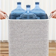 Foldable Laundry Hamper with Lid and Handle for Clothes Toys and Household Storage