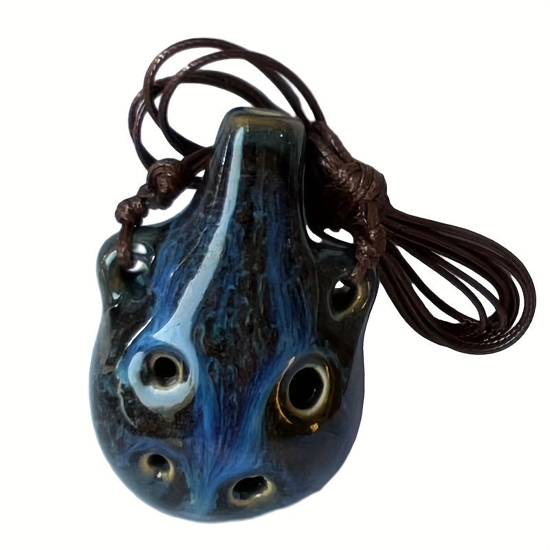 1 керамическая флейта с 6 отверстиями