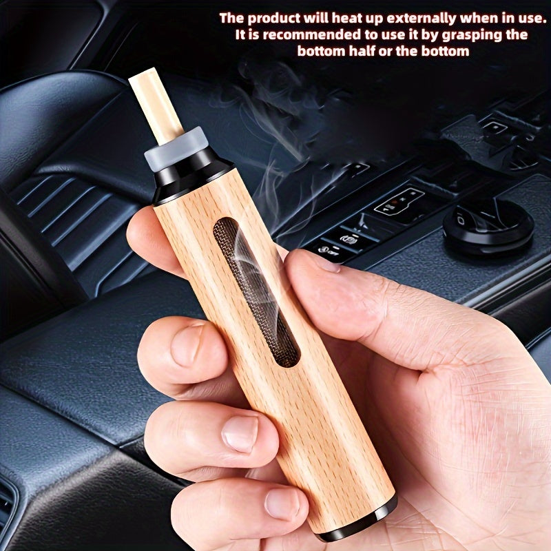 Sayohat uchun yopqich va sovutmaydigan dizaynga ega portativ avtomobil tutqichqog'ozi