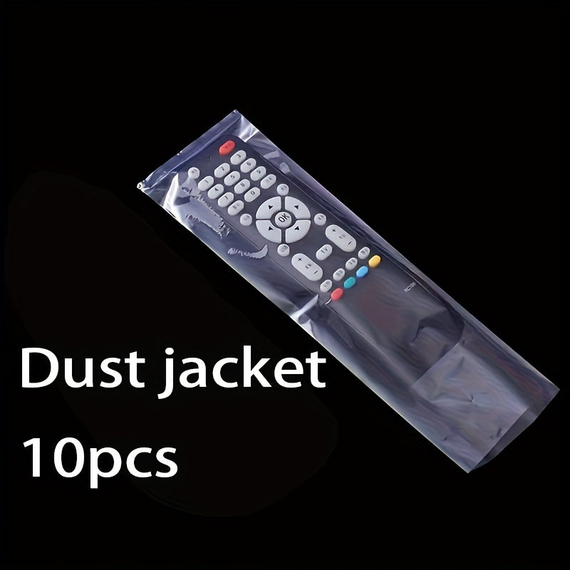 10 dona shaffof issiqlik qisqaradigan film sumkalar TV pult uchun