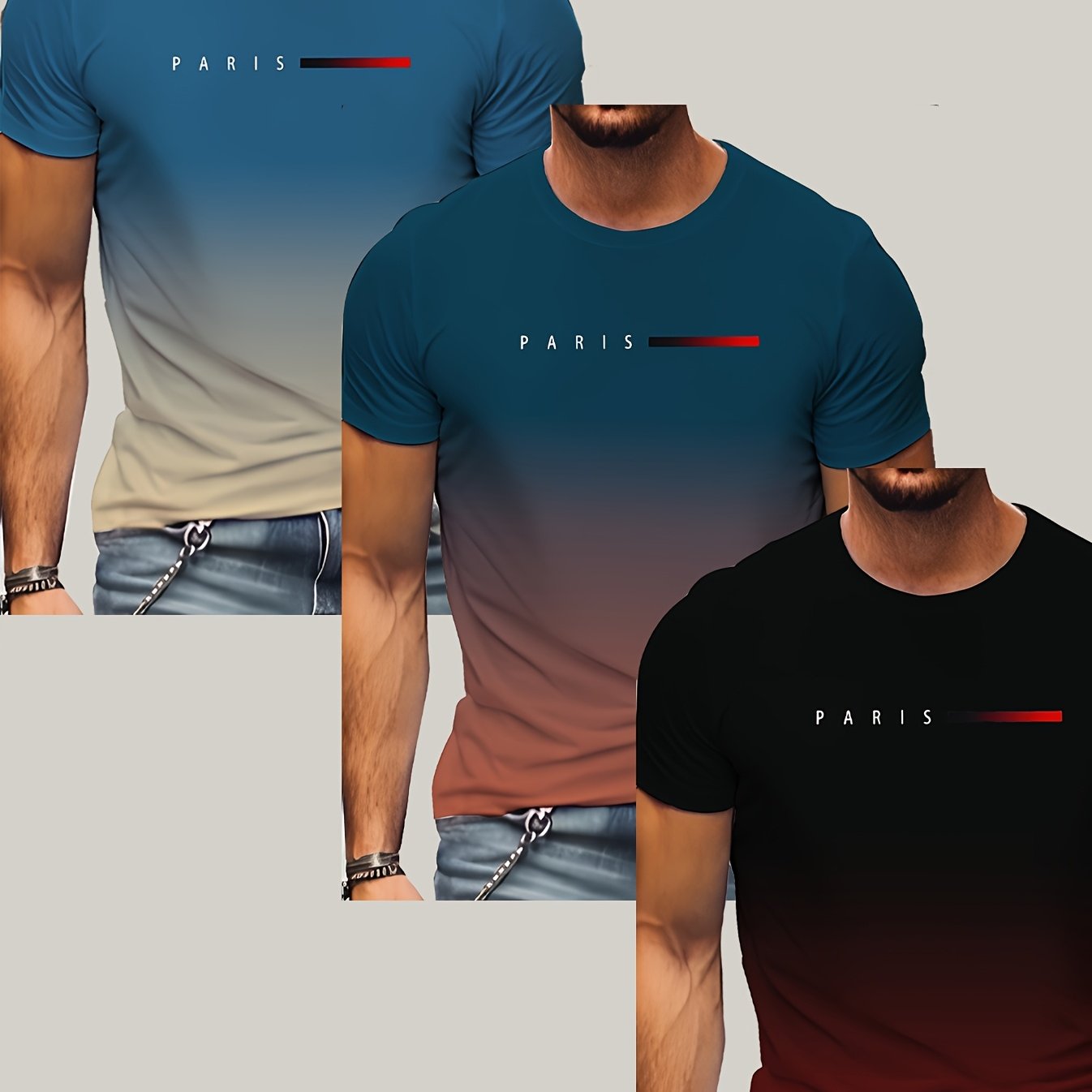 Футболки с коротким рукавом для мужчин большого размера с круглым вырезом, упаковка, повседневные спортивные, из полиэстера, трикотажная ткань