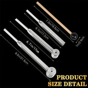 Aluminum Alloy Chakra Healing Tuning Forks Set 128Hz 256Hz 512Hz Auditory Therapy