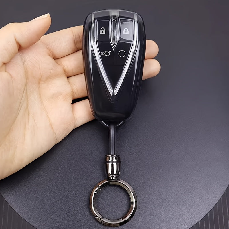 Unisex TPU kalit qopqog'i avtomobil fob uchun to'liq himoya shokga chidamli bardoshli