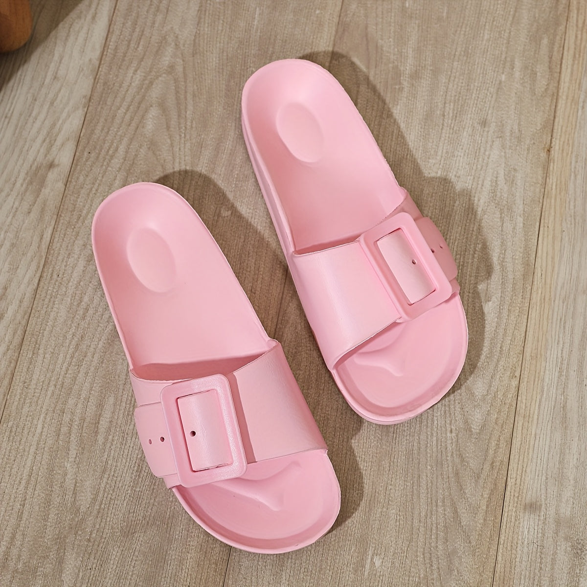 Ayollar uchun EVA Slip-On Slaydlar Qizil Ochilish barmoqli ichki va tashqi qulay