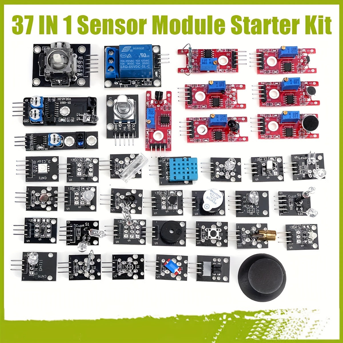 37 Sensor to'plamlari 45-in-1 Sensor moduli Arduino va STM32 uchun o'rganish
