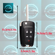 Remote Key Fob Replacement for Cars - Keyless Entry Remote Control Set