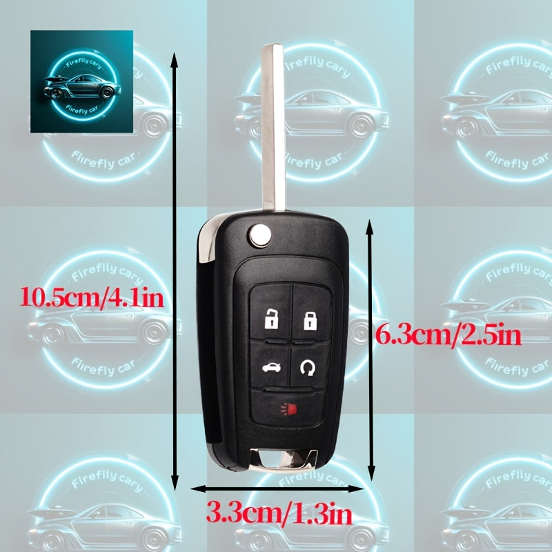 Remote Key Fob Replacement for Cars - Keyless Entry Remote Control Set