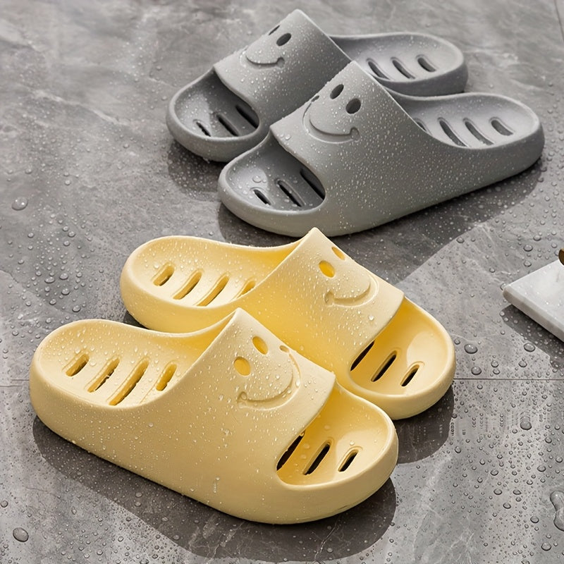 Women Soft EVA T-Strap Slides for Beach and Indoor Use in Pastel Colors