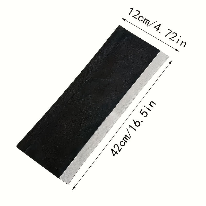 Set of 6 Red Velvet Refrigerator Door Handle Covers Polypropylene Kitchen Appliance Protectors