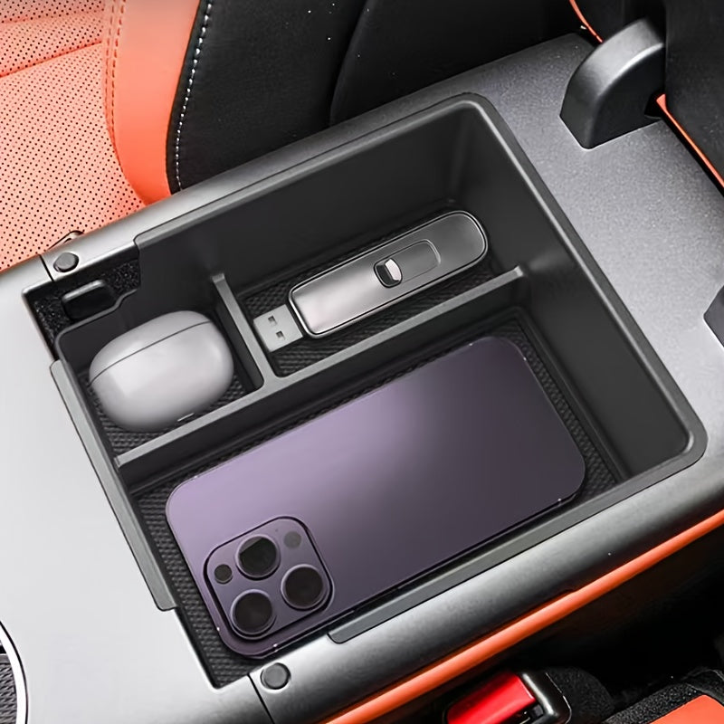 Universal Car Interior Storage Box for EV Central Control Armrest