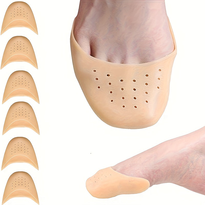 Unisex Silicone Toe Protectors Gel Cushions Reusable Toe Caps