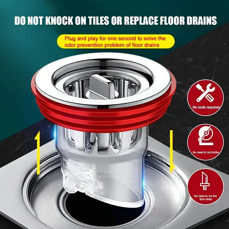 Universal Inner Core Cover for Toilet Sewage Drain Outlet Seal