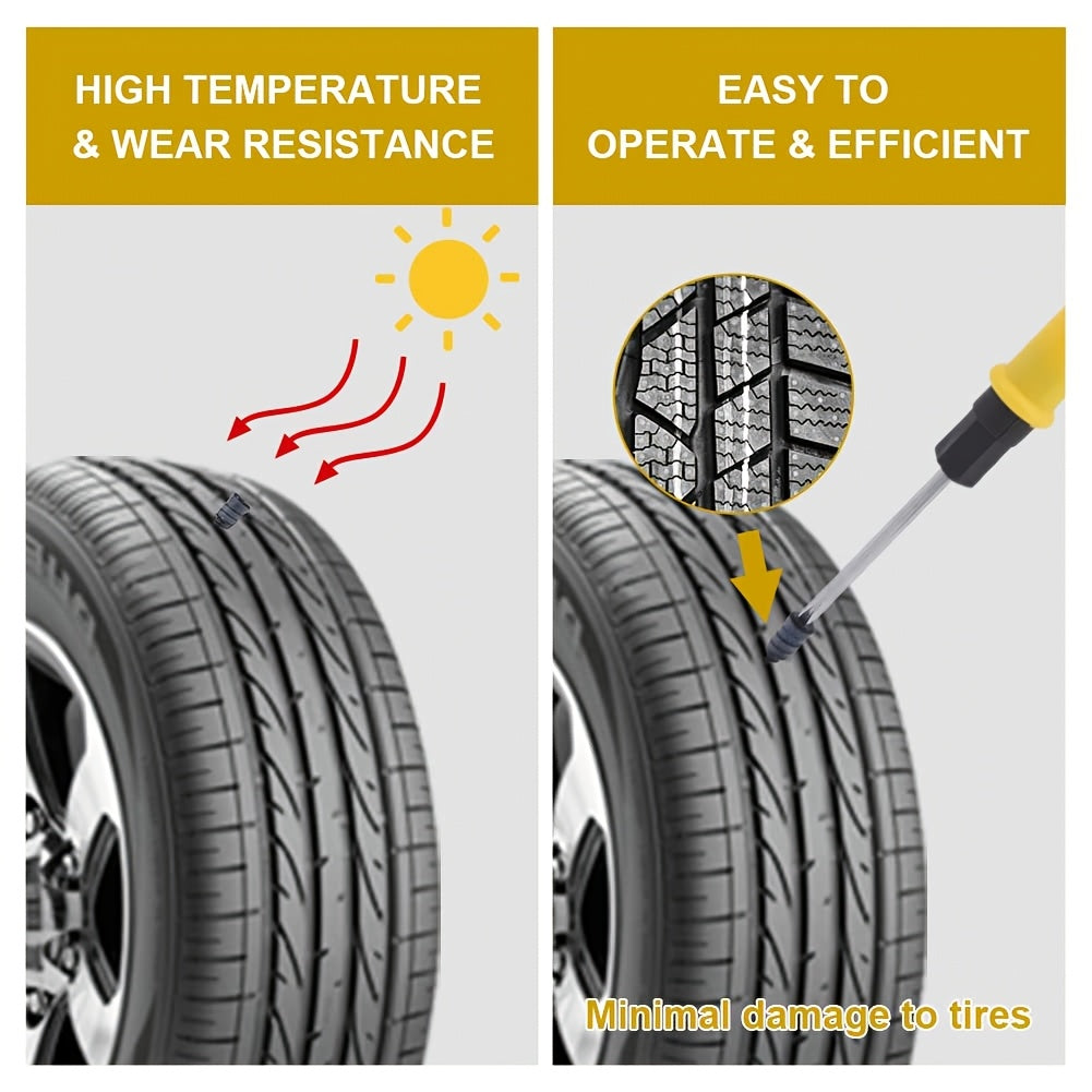 Universal Tubeless Tire Repair Screws for Car Motorcycle Bike Self-Sealing