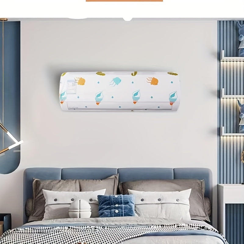 Wall Mounted Air Conditioner Cover Waterproof Dustproof Protective Shield