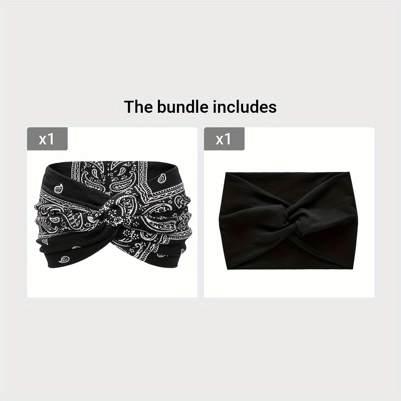 Women's Leopard Print Polyester Sports Headband Sweat Absorbing Breathable