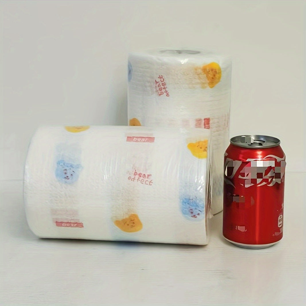 100 ta Ko'p Qavatli Takrorlanadigan Oshxona Sochiqlari, Rang-barang Yuraklar, Yuviladigan va Bir Martalik