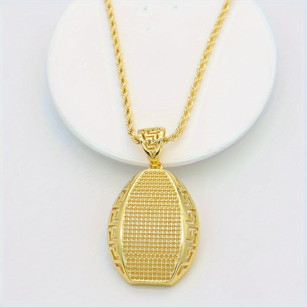 Women's Jewelry Set 18K Gold Plated Middle Eastern Style Copper Earrings Necklace for Daily Wear Weddings