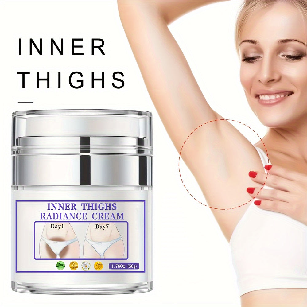 Unisex Body Cream for Dark Skin with Vitamin C Niacinamide Hyaluronic Acid 50g