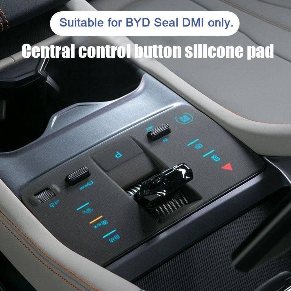 Car Interior Accessories Protective Button Cover for Central Control Panel Durable Material