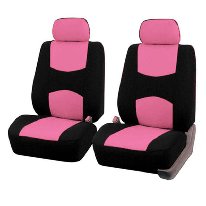 Universal Car Seat Cover Set 2mm Sponge Multi-Color Front Seats