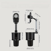 Avtomobil stakan tutqich telefon o'rnatgich universal kengaytirgich 360° burilish bilan