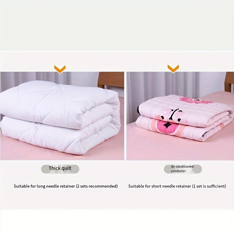 Black Panda Design Magnetic Duvet Cover Clips Reversible Bed Sheet Fasteners Non-Slip Quilt Holders