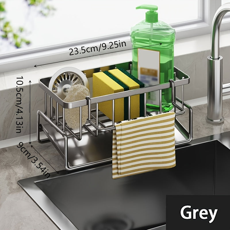 cesta de drenaje para esponja, cesta de drenaje para cocina, toallas, cepillos, 1 pieza
