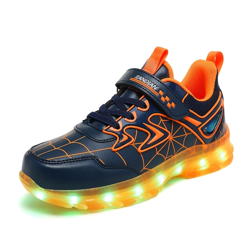 Children's LED Light-Up Shoes for Boys and Girls All-Season Breathable Durable