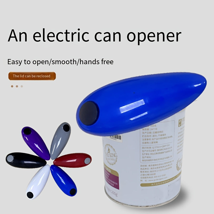 Avtomatik banko va shisha ochuvchi funksiyali elektr banko ochgich, qo'ldan foydalanmasdan tortish tugmasi, 2 AA batareyasi bilan ishlovchi (batareyalar kiritilmagan), bardoshli plastmassa material, uchun mukammal