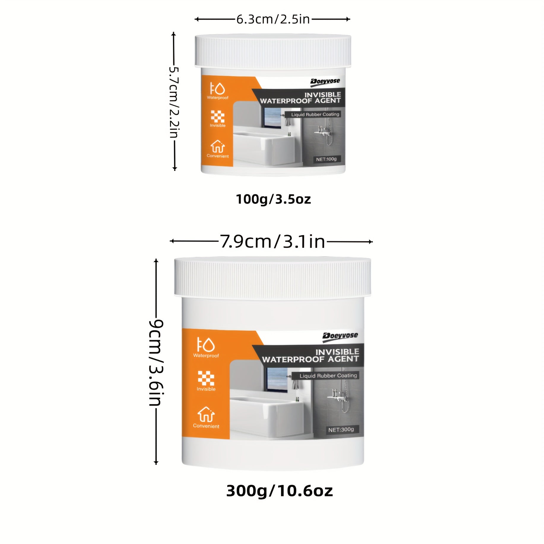 Invisible Waterproof Sealant for RVs Clear Interior Exterior Repair Adhesive