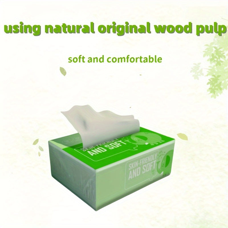 Skin-Friendly Paper Napkins for Girls on the Go Lightweight Disposable Tissues Pack for Kitchen Dining