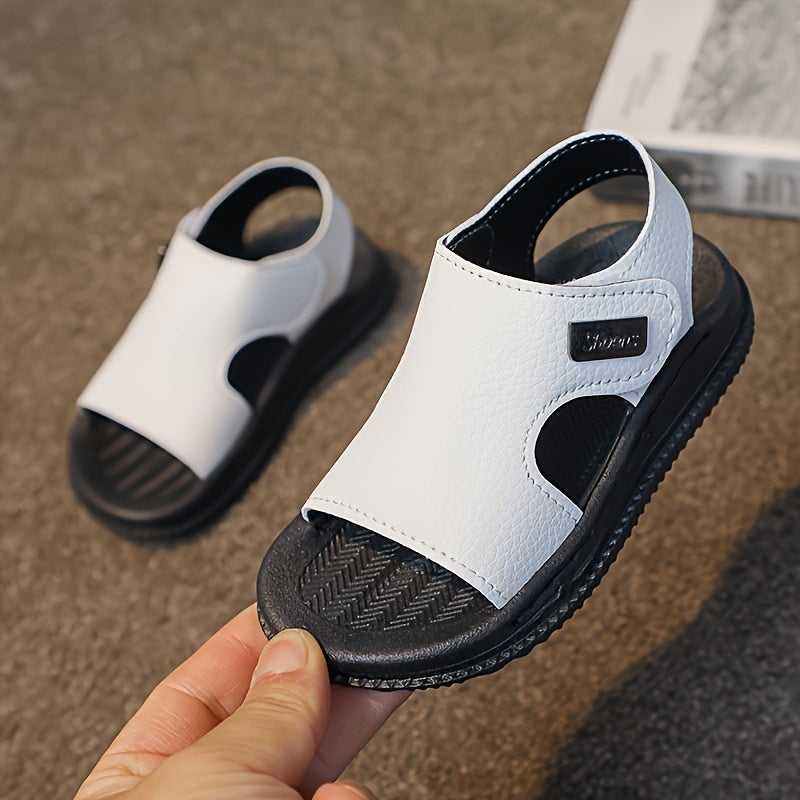 Children's Summer Sandals for Water Activities and Outdoor Play with Soft Grip and Magic Strap