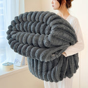 Faux Fur Blanket Soft Warm Cozy Throw for Napping and Lounge