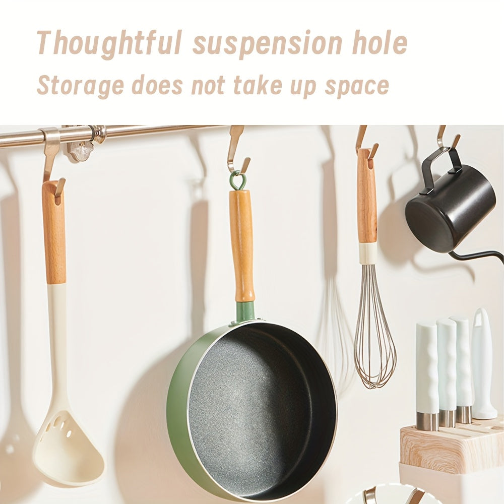 Qattiq yopishmaydigan qovurilgan pan, go'sht, tuxum va stir-fry uchun bir xilda issiqlik taqsimoti bilan - Oila pishirish ehtiyojlari va ko'p qirrali oshxona asoslari uchun ideal.