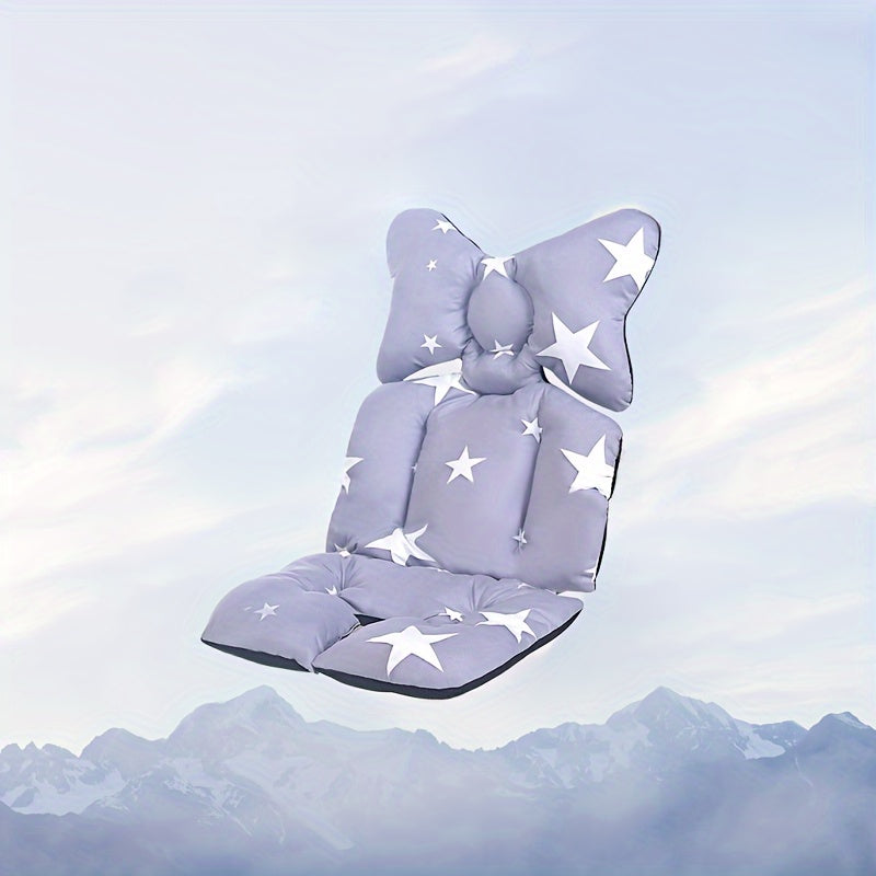 Breathable Soft Stroller Pad with Cute Pattern and Extra Thickness