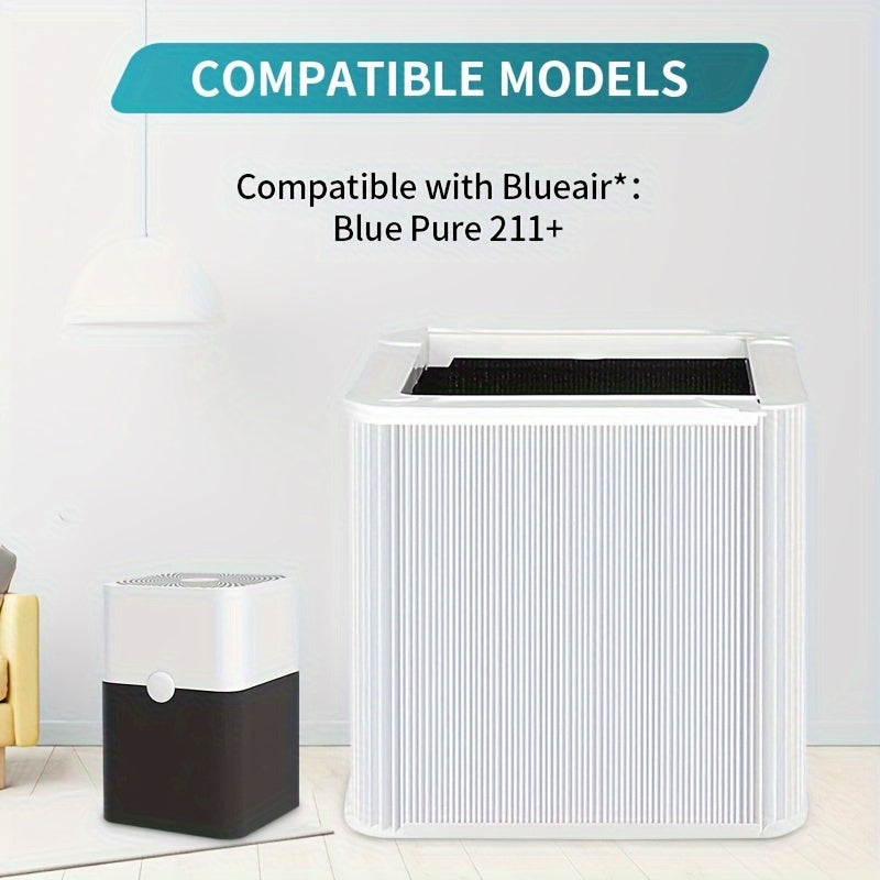 211+ HEPA Filtri va Faollashtirilgan Uglerod Filtri Havo Tozalash Qurilmasi uchun almashtirish