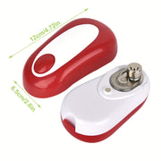 Electric Can Opener Battery-Powered Safety Gadget Kitchen Plastic 36V