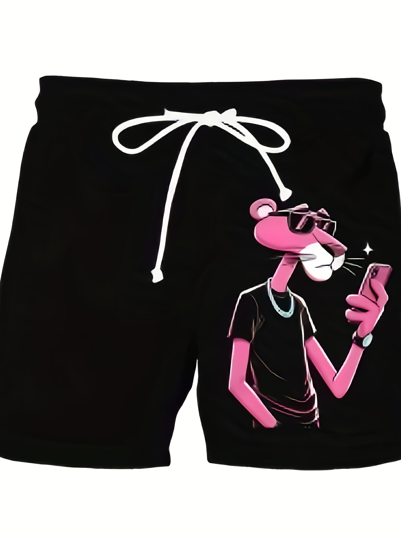 Plus Size Men's Casual Sports Outfit Short-Sleeve Shirt and Shorts